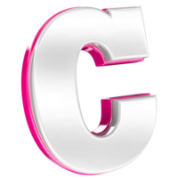 lettera 3d rendere png