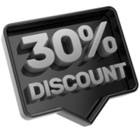 promoção 3d render png