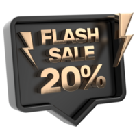 flash uitverkoop 3d geven png