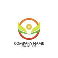 People logo, Team, Succes people work, Group and Community, Group Company and Business logo vector and design Care, Family icon Succes logo