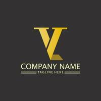 V Letter Lightning Logo Template vector