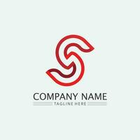 Business corporate S letter logo vector