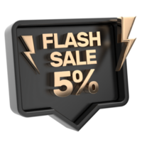 Flash sale 3d render png