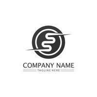 Business corporate S letter logo vector