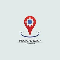 Location icon,Map logo for maps google maps, sign, route, position, symbol and vector logo