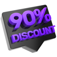 Discount 3d render png