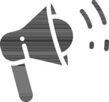 Illustration Of Loudspeaker or Megaphone Icon. vector