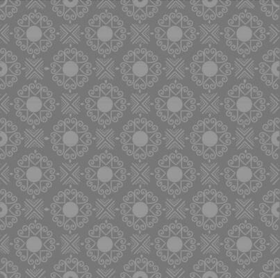 Seamless abstract background with boho desing pattern.