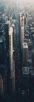 Modern Mega Tallest Skyscrapers and Office Buildings in Financial District, Technology. photo