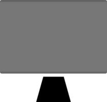 Computer Icon or Symbol in Black Color. vector