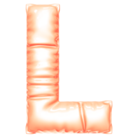 Font l 3D Render png