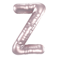 z fuente 3d hacer png