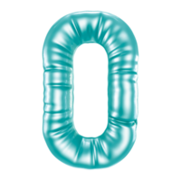 O Font 3D Render png