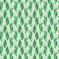 Seamless pattern, spring flowers of snowdrops on a light background. Print, floral background, textile, vector