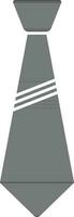 Isolated tie in flat style. vector