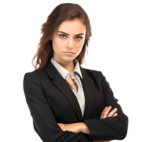 Business woman isolated. Illustration png