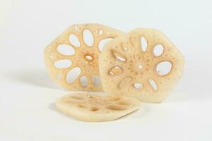 Lotus root slice photo