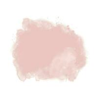 Abstract rose gold watercolor stain texture background vector