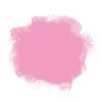 Abstract pastel megenta pink watercolor stain texture background vector