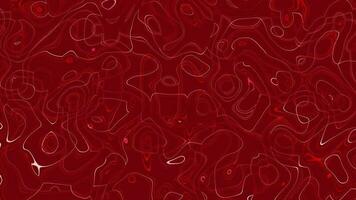 Twisted red gradient liquid motion blur abstract backgrounds video