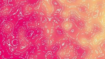 Twisted pink-gold gradient liquid motion blur abstract backgrounds video