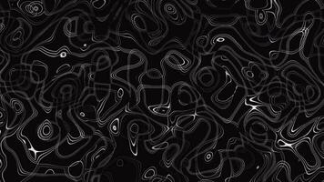 Twisted black-white gradient liquid motion blur abstract backgrounds video