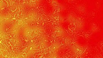 Twisted yellow-orange gradient liquid motion blur abstract backgrounds video