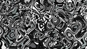 contorto bianco nero pendenza liquido movimento sfocatura astratto sfondi video