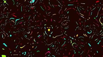 Twisted multicolor gradient liquid motion blur abstract backgrounds video