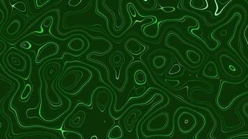 Twisted green gradient liquid motion blur abstract backgrounds video