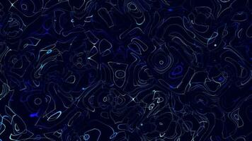 Twisted blue gradient liquid motion blur abstract backgrounds video