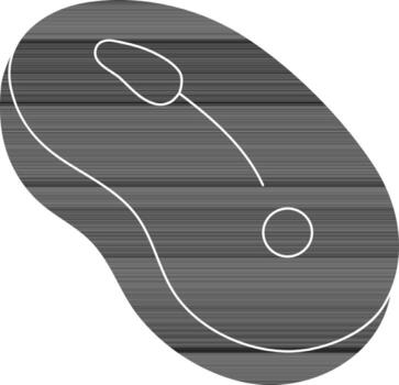 plano estilo ratón. vector