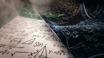 science calcul la physique math et chimie formules Contexte video