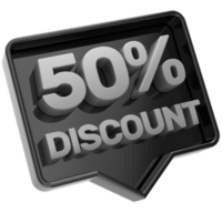 promoção 3d render png