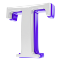 font 3d rendere png