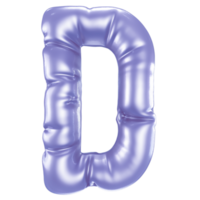 D Font 3D Render png