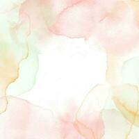 Elegant pastel watercolour frame background vector