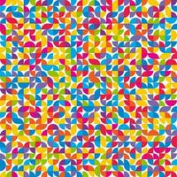 abstract retro geometric styled pattern background vector