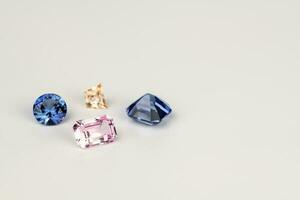 The Precious Colored Sapphire Gemstones photo