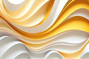 abstract colorful wavy background, ai generation photo