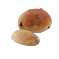 freshly baked bread isolated transparent background png