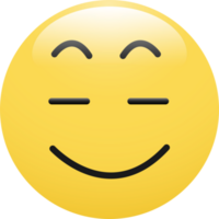 Gefühl komfortabel Emoticon. png