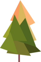 abstrakter grüner Baum png