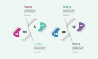 Infographics business step success vector design template. Vector elements for infographic design with icons