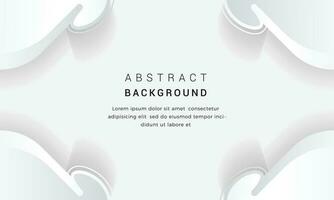 White elegant texture background design. White wallpaper design template. White simple background texture vector