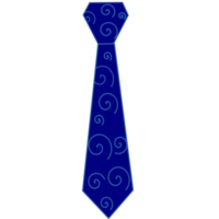 blue tie design png