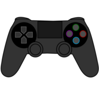 noir manette conception png