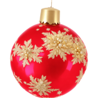 hängend Weihnachten Ornament png Bilder generativ ai