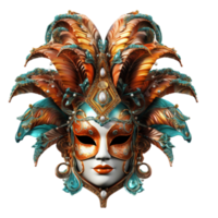 Carnival Mask generative ai png