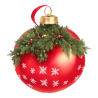 hängend Weihnachten Ornament png Bilder generativ ai